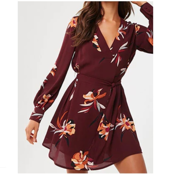 Forever 21 Dresses & Skirts - Belted Floral Dress - Forever 21 Contemporary NWT